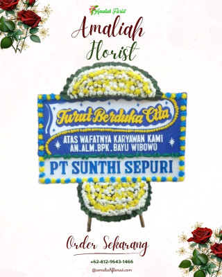 Papan Bunga Duka di Sadai