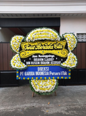 Papan Bunga Duka di Sadai
