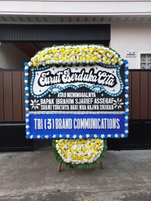 Papan Bunga Duka di Sadai